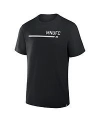 Fanatics Men's Black Minnesota United Fc Corner Kick Legacy T-Shirt