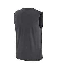 Nike Men's Charcoal New Orleans Saints Primetime Legend Performance Muscle Tank Top