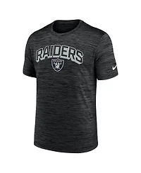 Nike Men's Black Las Vegas Raiders Velocity Performance T-Shirt