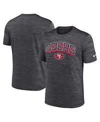Nike Men's Charcoal San Francisco 49ers Velocity Performance T-Shirt