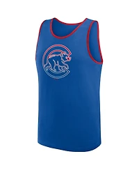 Logo Athletic Men's Royal Chicago Cubs Unmatched Success Tank Top