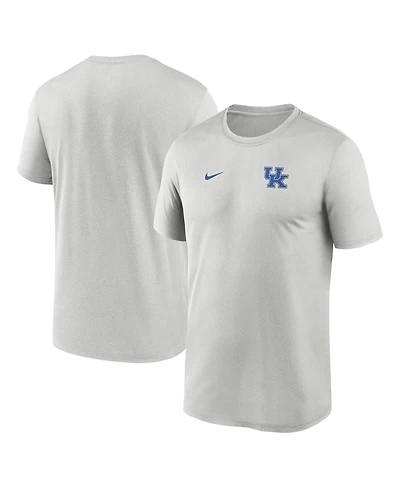 Nike Men's Gray Kentucky Wildcats 2025 Sideline Small Logo Legend Performance T-Shirt