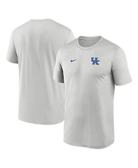 Nike Men's Gray Kentucky Wildcats 2025 Sideline Small Logo Legend Performance T-Shirt