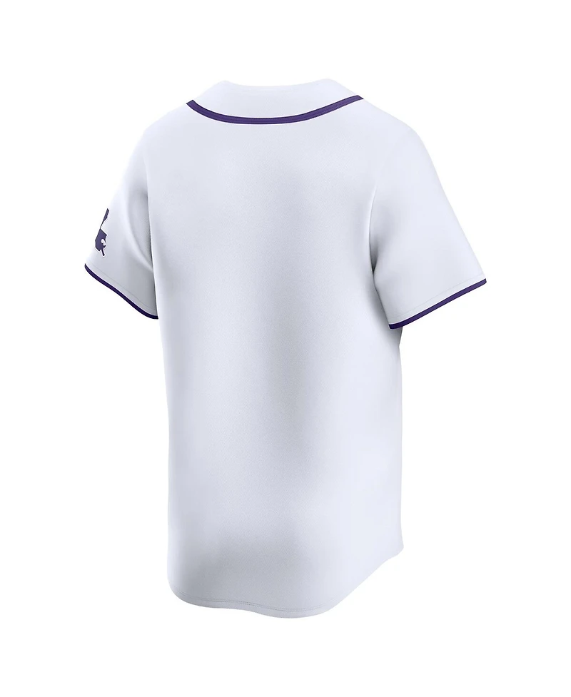 Nike Men's White Lsu Tigers Limited Home Wordmark Jersey