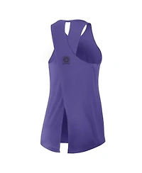 Nike Women's Purple Baltimore Ravens Glory Crisscross Performance Tank Top