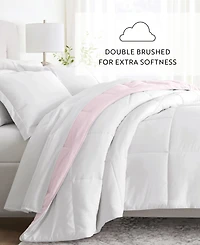 ienjoy Home All Season Lightweight Down Alternative Reversible -Pc. Comforter Set