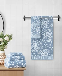 Lucky Brand Folk Floral Cotton 6-Pc. Bath Towel Set