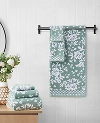 Lucky Brand Folk Floral Cotton 6-Pc. Bath Towel Set