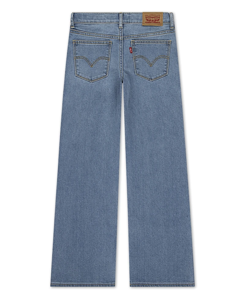 Levi's Big Girls Vintage-Like Mid Rise Wide Leg Jeans