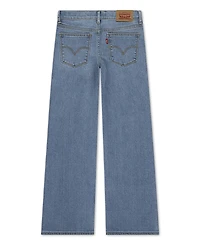 Levi's Big Girls Vintage-Like Mid Rise Wide Leg Jeans
