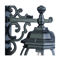 Hanging Glass Globe Wall Light for Bedroom Hallway or Living Room