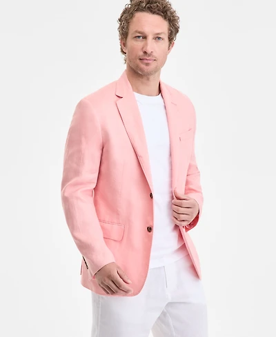Club Room Men's 100% Linen Blazer, Created for Macy's