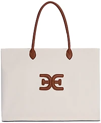 Sam Edelman Cooper Extra Large Logo Canvas Tote