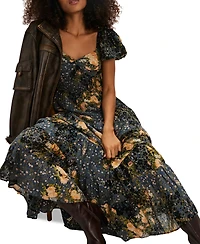 Free People Women's Floral Sundrenched Maxi Dress