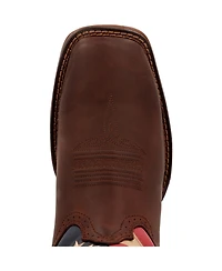 Durango Men's Rebel by Patriotic Pull-On Western Flag Boot