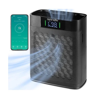 High-Performance Air Purifier with Sleep Mode, Automatic and Filter Replacement for Bedrooms, Offices, Living Rooms