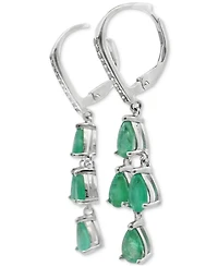 Tanzanite (3 ct. t.w.) & White Sapphire (1/10 Sterling Silver, Also Emerald, Ruby or