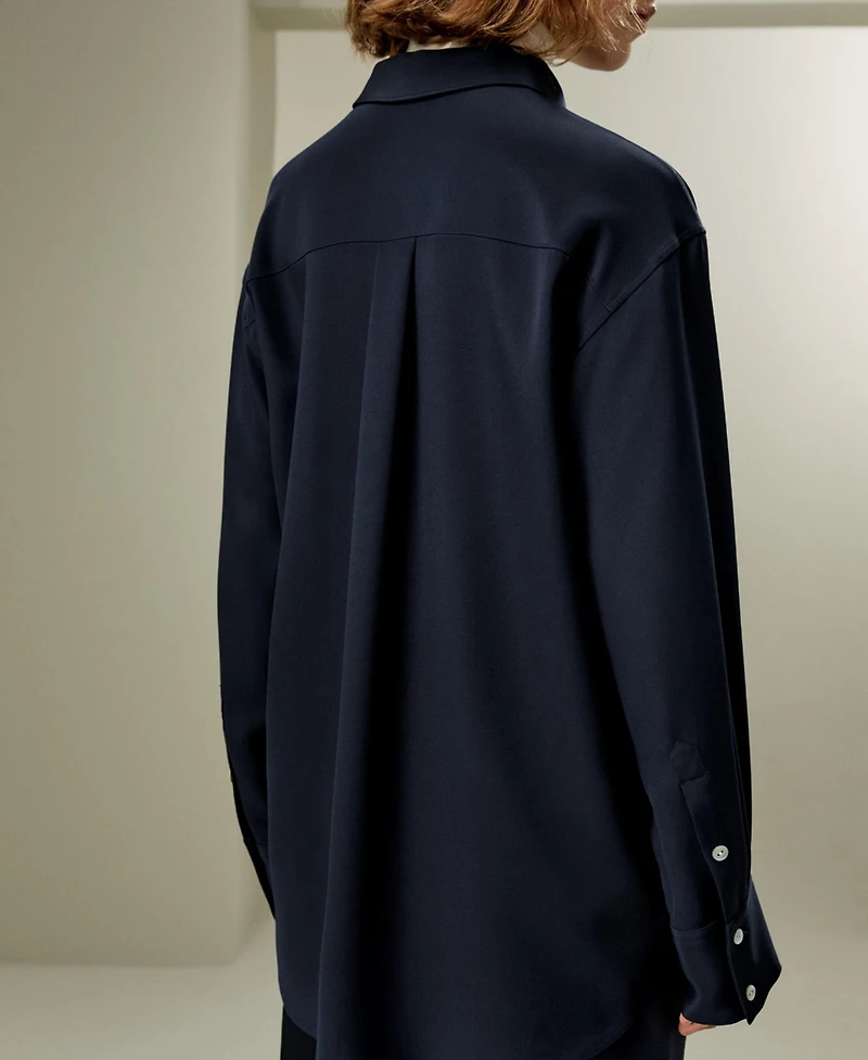 Lilysilk Women's The One Relaxed Fit Silk Shirt