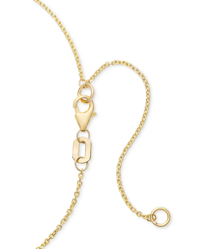 Effy Diamond Bezel 20" Statement Necklace (1 ct. t.w.) 14k White, Yellow or Rose Gold