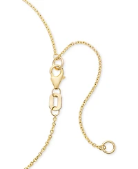 Effy Diamond Bezel 20" Statement Necklace (1 ct. t.w.) 14k White, Yellow or Rose Gold
