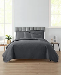 Nestl Diamond Embossed 5-Pc. Quilt Set, King/California King