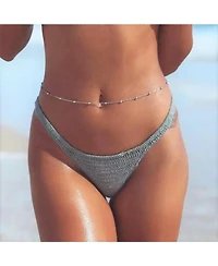 Spero London Bead Chain Sterling Silver Satellite Necklace