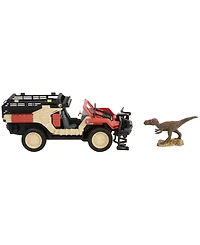Matchbox Rc Jurassic World Dino Catcher Rc, Remote-Control Toy Truck with Dinosaur Figure