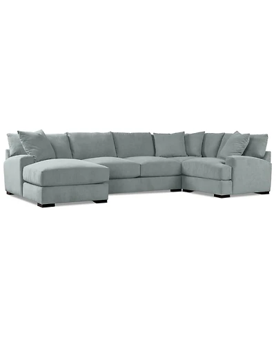 Rhyder -Pc. Fabric Chaise Sectional