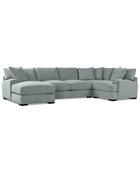 Rhyder -Pc. Fabric Chaise Sectional
