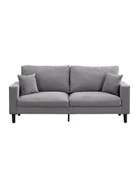 Streamdale Furniture High-Resilience 3-Seater Sofa, Modern Upholstered Sofa
