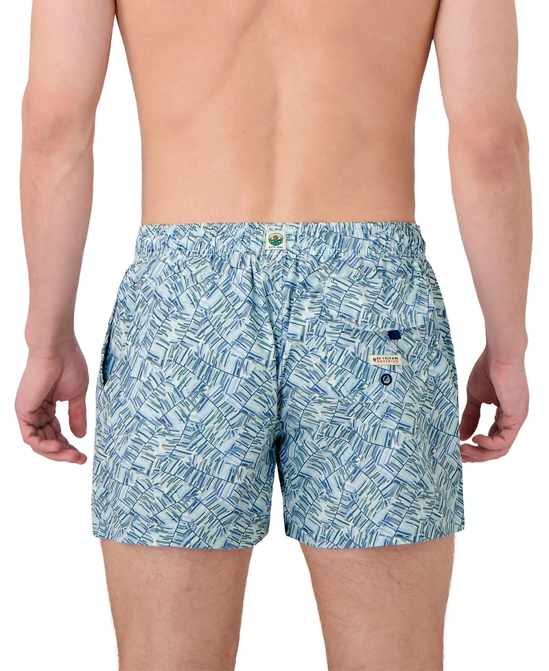 Sunset x Vine Men's Textured Woven Swim Trunks