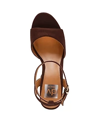 Dv Dolce Vita Women's Wizzard Two-Piece Platform Block Heel Dress Sandals