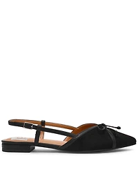 Dv Dolce Vita Women's Carsen Bow Pointed-Toe Slingback Flats