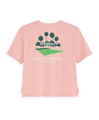 Scotch & Soda Big Girls Tennis Group T-Shirt