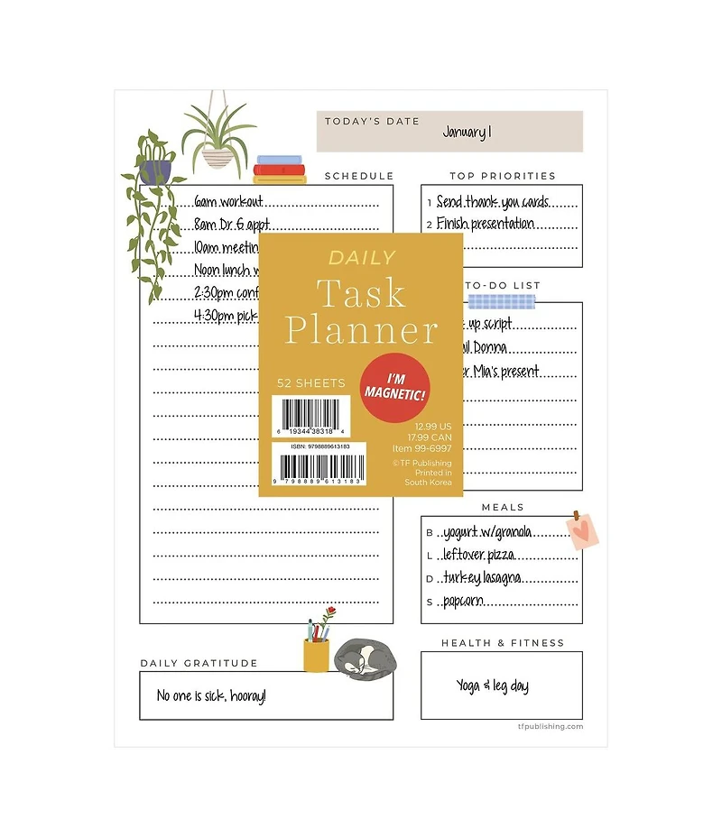 Everyday Daily Task Pad