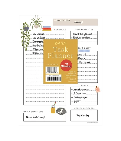 Everyday Daily Task Pad