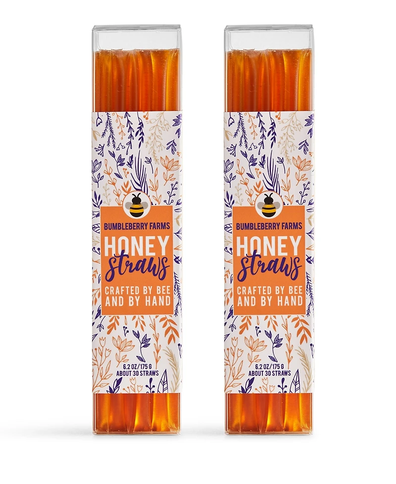 Bumbleberry Farms Honey Straws Set of 2 Boxes