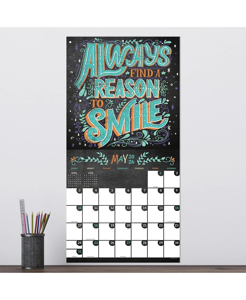 2026 Chalk It Up Wall Calendar