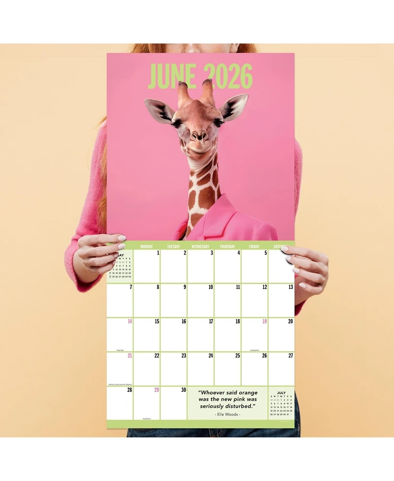 2026 Pawsmopolitan Wall Calendar