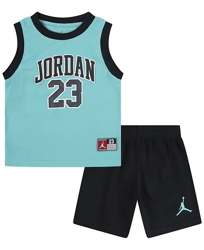 Jordan Toddler Boys 23 Jersey 2-Piece Set
