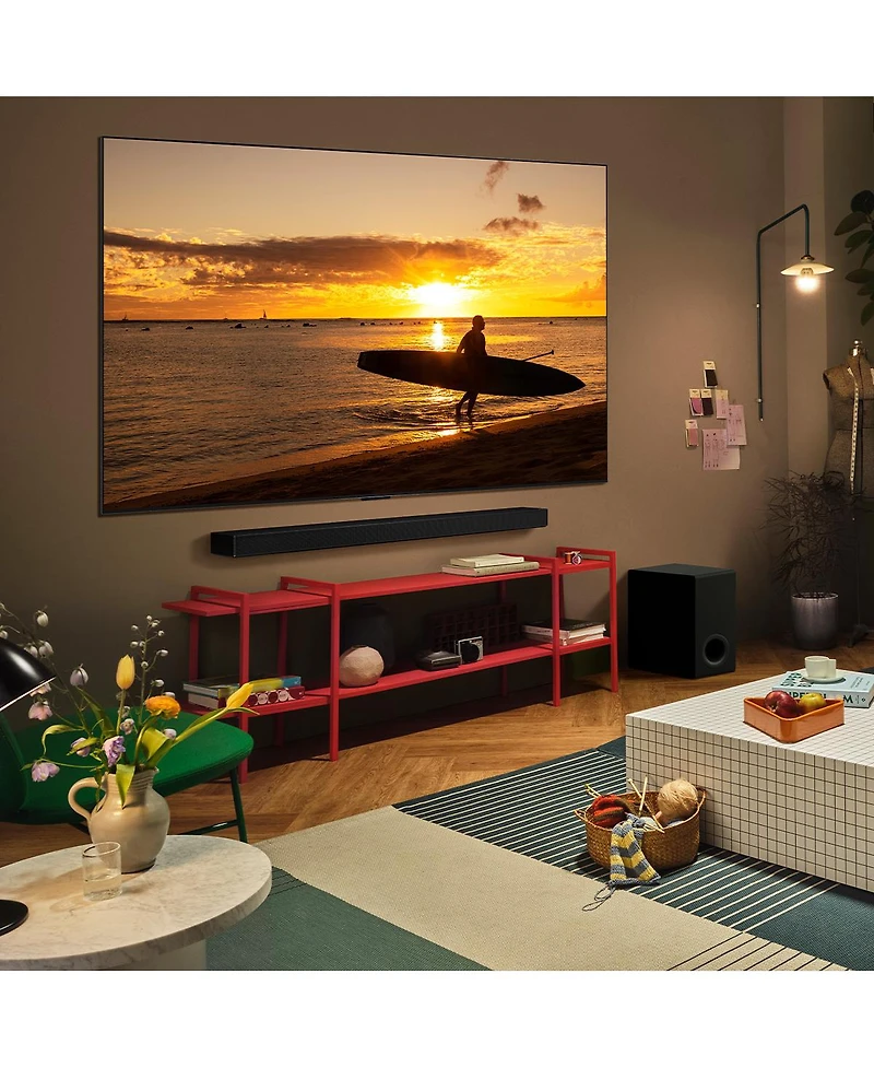 Lg Lg Oled55C5PUA 55 Inch 4K OLED evo C5 Smart Tv with AudioQuest Sky 3m Hdmi Cable