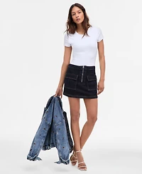 Avec Les Filles Women's Mini Cargo Skort