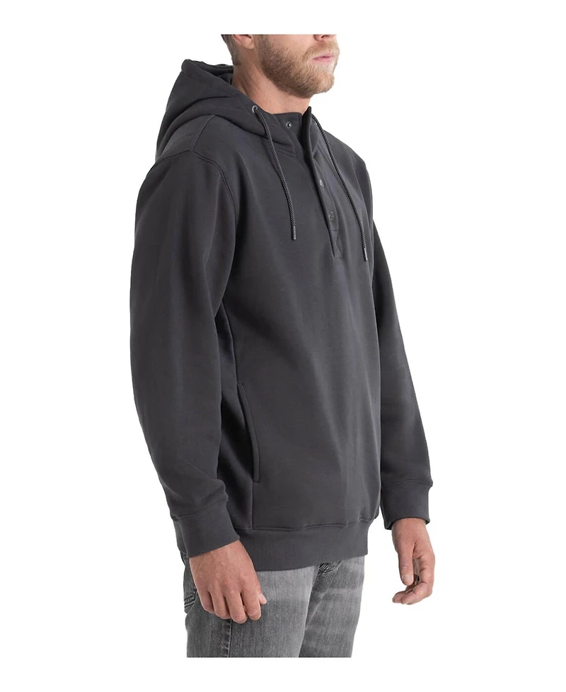Thorogood Tall Quarter Snap Hoodie, Heavyweight Pullover Workwear Sweatshirt