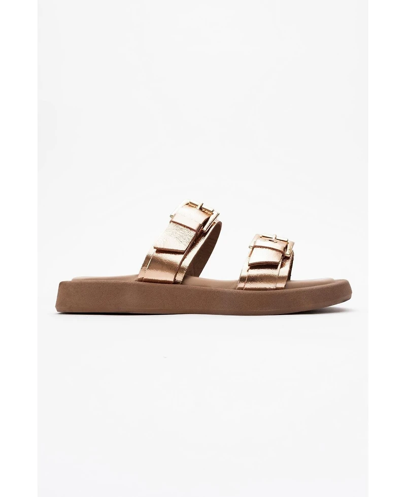 Finezza Leather Two-Strap Sandal (Women)
