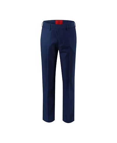 Elie Balleh Big Boys Navy Slim Fit Dress Pants