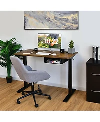 48-inch Electric Height Adjustable Standing Desk with Usb Port