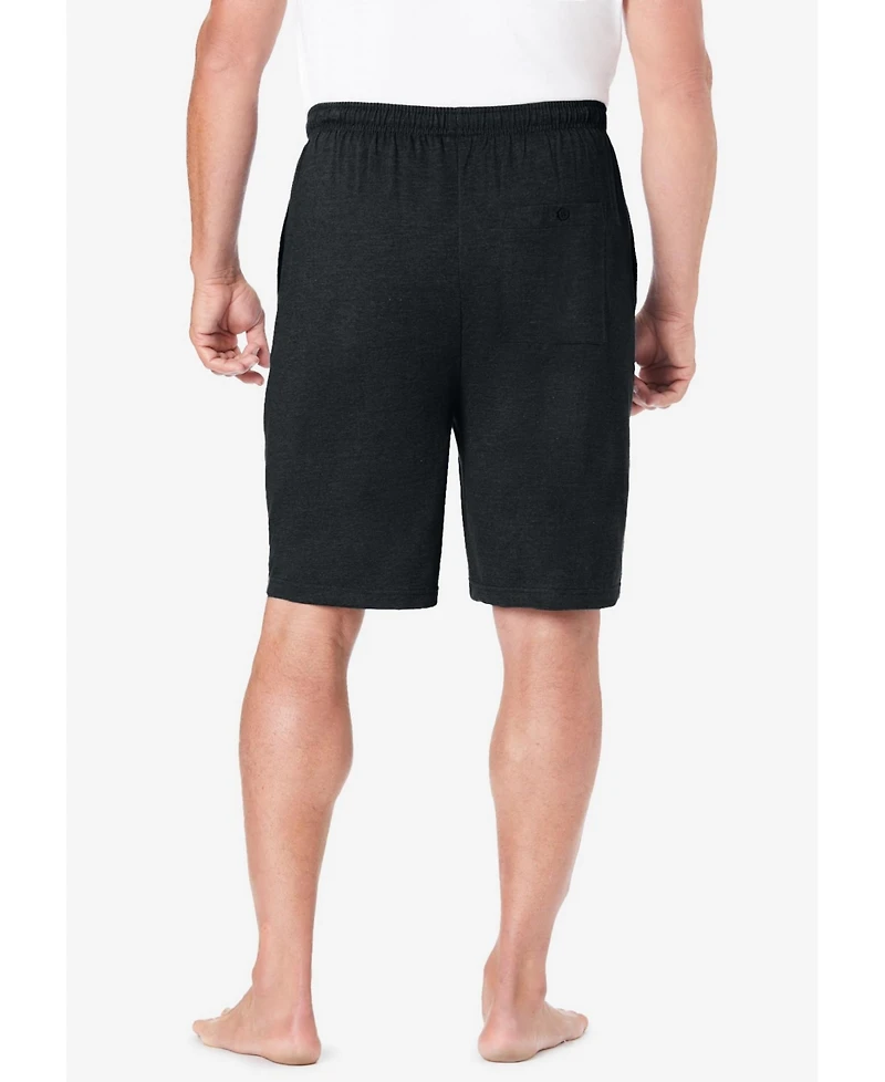 KingSize Big & Tall Lightweight Jersey Shorts 3-Pack
