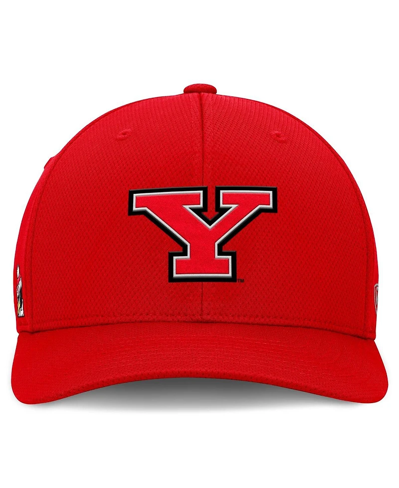 Top of the World Men's Red Youngstown State Penguins Reflex Performance Flex Hat