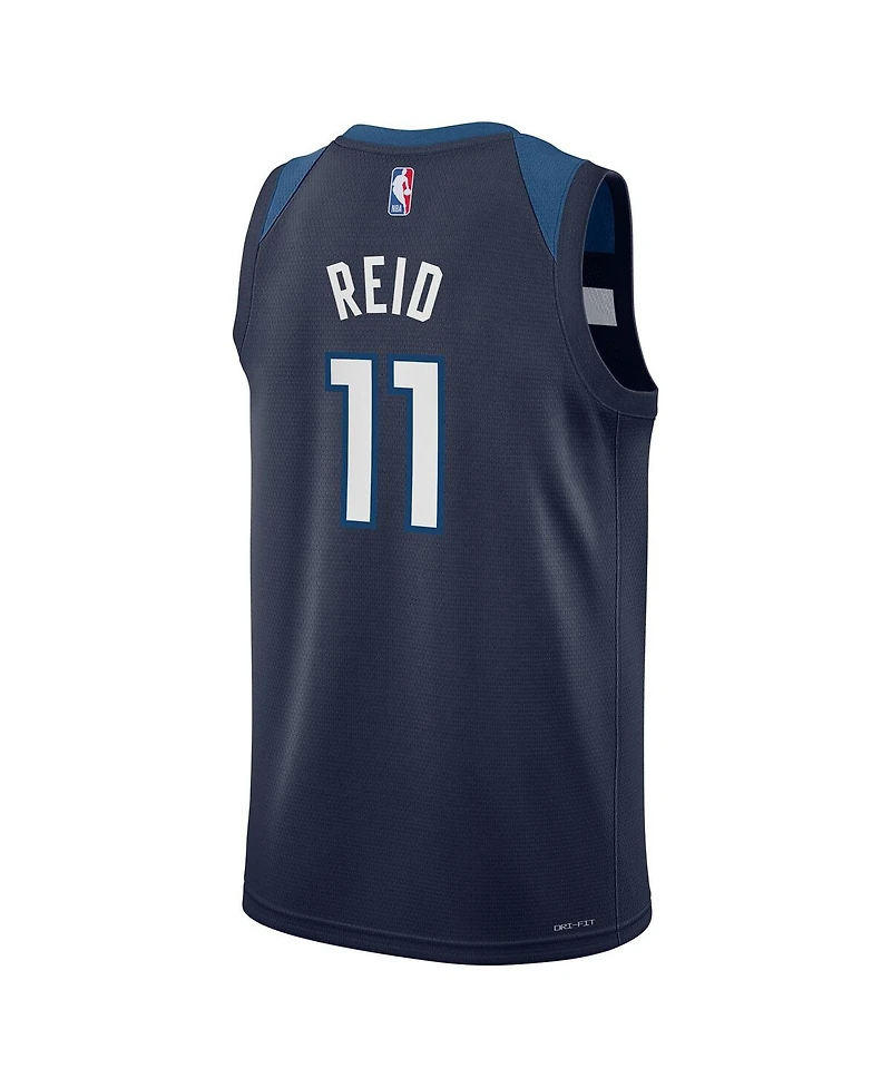 Nike Big Boys and Girls Naz Reid Navy Minnesota Timberwolves Swingman Jersey - Icon Edition
