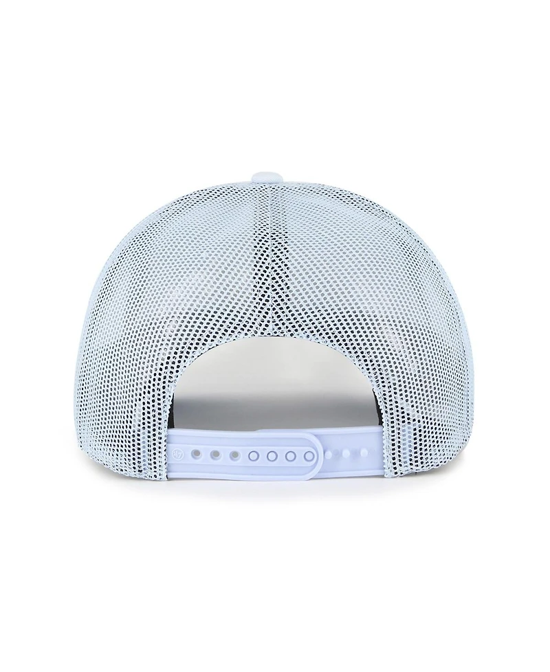 '47 Brand Women's Light Blue Los Angeles Angels Foundation Script Hitch Adjustable Trucker Hat